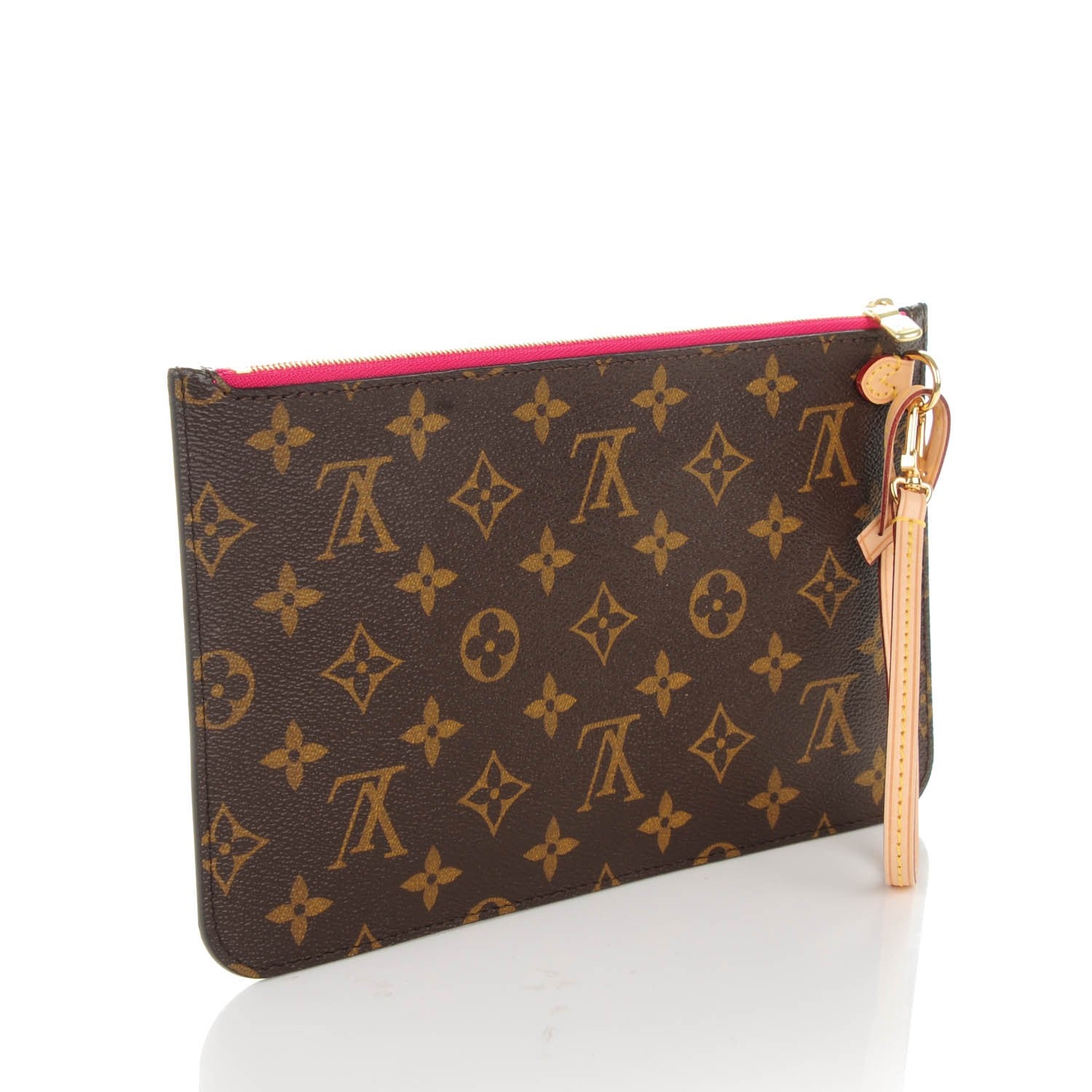 Louis Vuitton Monogram Neverfull MM GM Pochette Pivoine 3 of 7