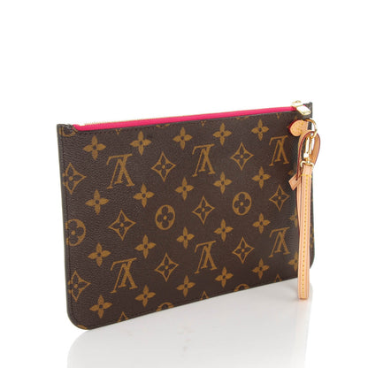 Louis Vuitton Monogram Neverfull MM GM Pochette Pivoine 3 of 7