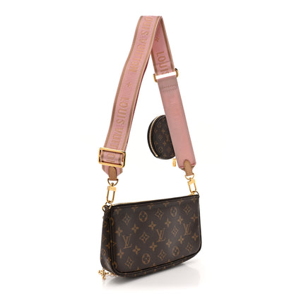 Louis Vuitton Monogram Multi Pochette Accessories Rose Clair 3 of 12