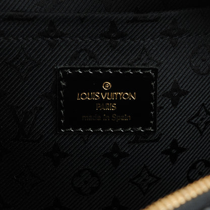 Louis Vuitton Suede Stamped Havane Bowler PM Brun 6 of 7