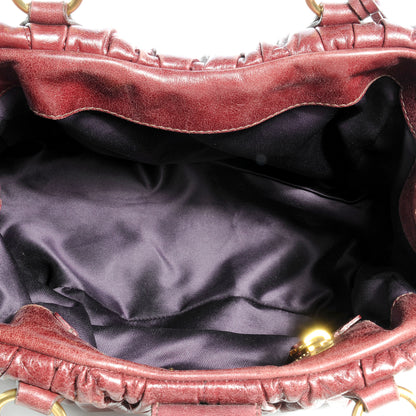 Miu Miu Leather Matelasse Lux Bauletto 4 of 8