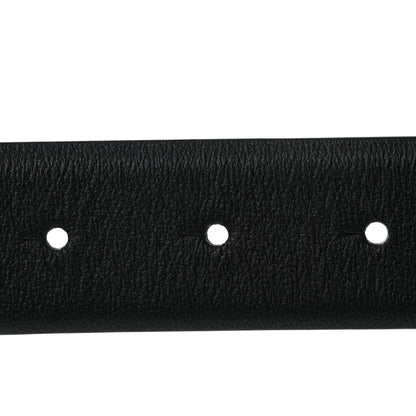 Chanel Calfskin CC Reversible Belt 90 36 Black Burgundy 5 of 6