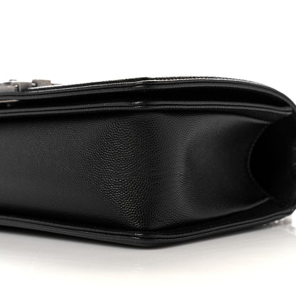 Chanel Caviar Quilted Medium Boy Flap Black 10 of 13