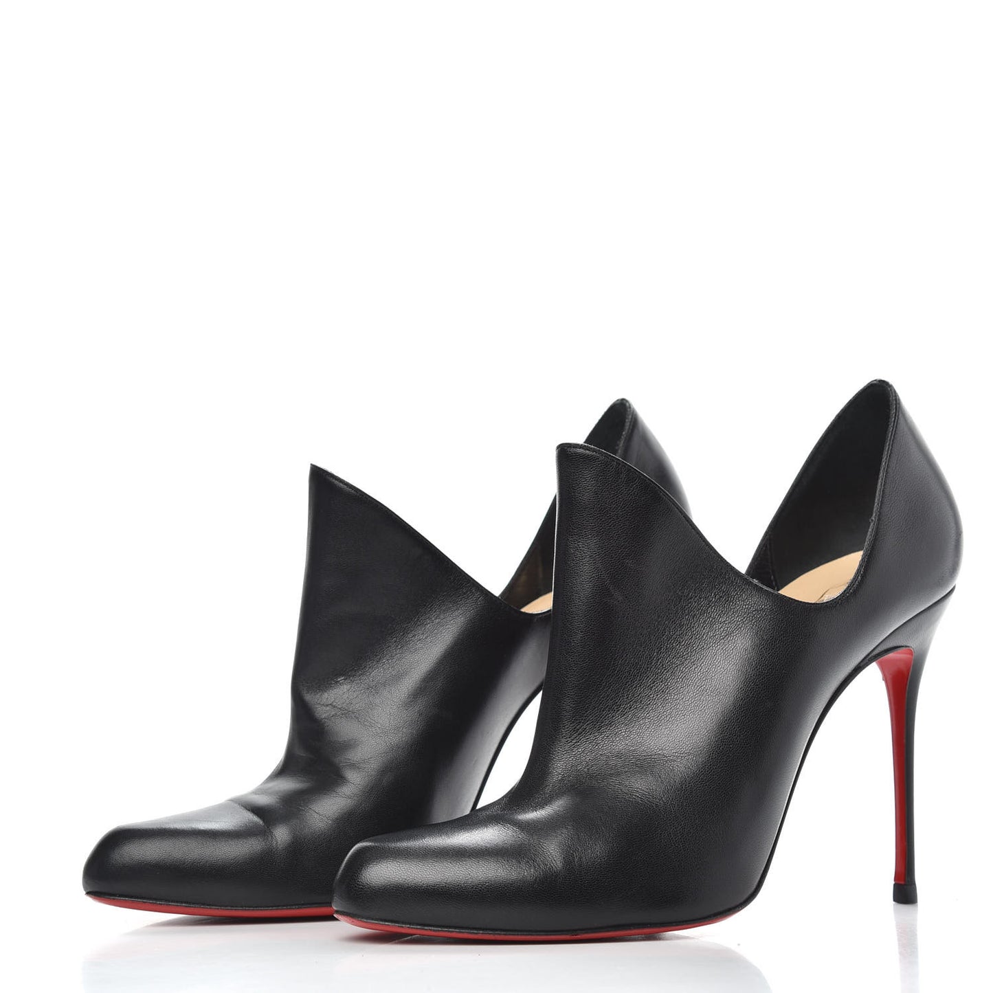 Nappa Dugueclina 100 Ankle Booties 39 Black