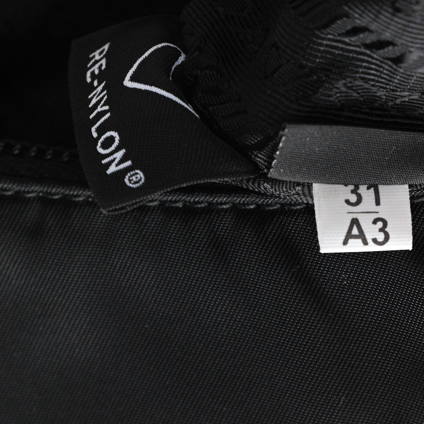 Tessuto Nylon Mini Re-Edition 2000 Bag Black