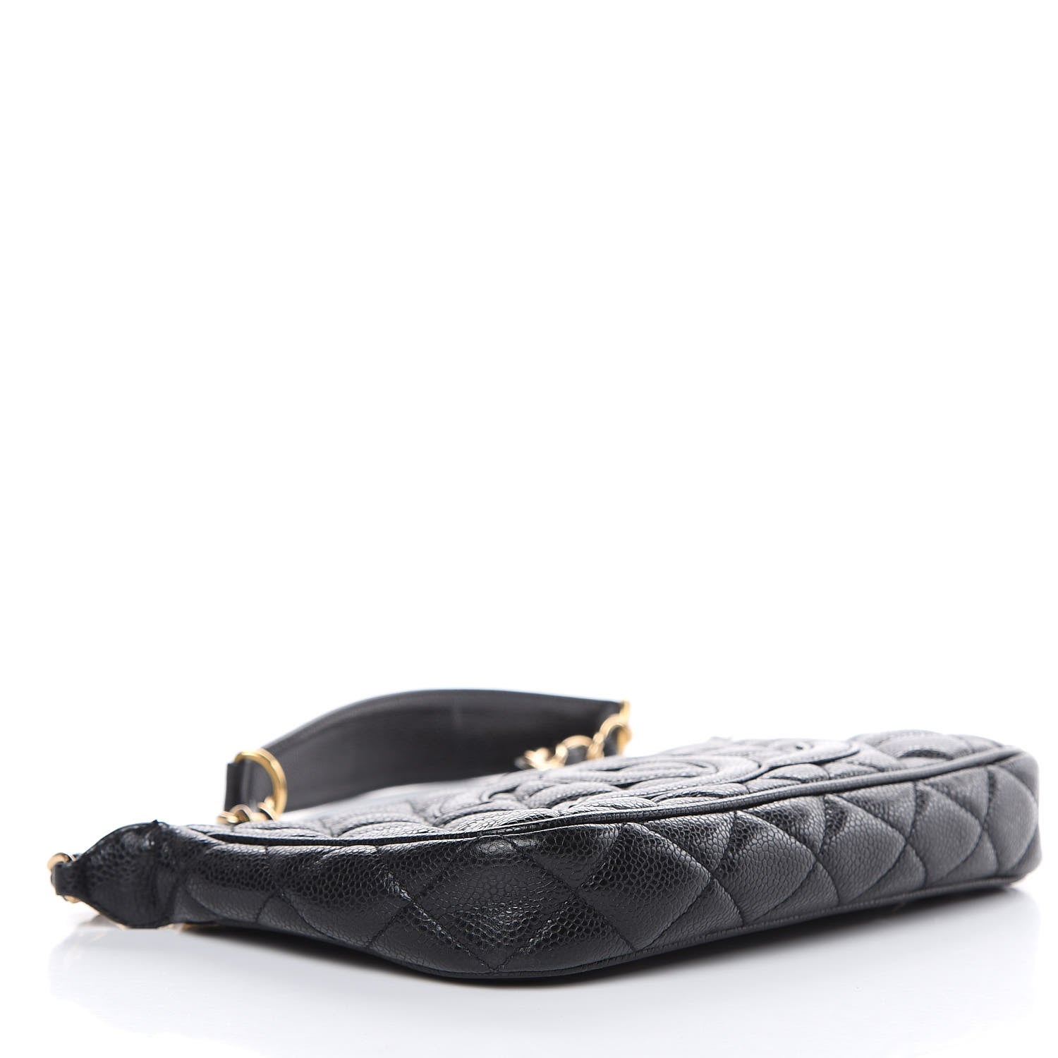Chanel Caviar Quilted CC Shoulder Bag Black 5 of 12