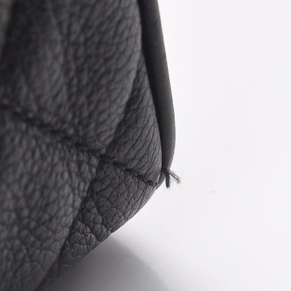 Chanel Grained Calfskin Quilted Large Casual Pocket Tote Black 12 of 13
