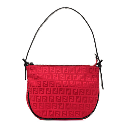 Fendi Zucchino Vitello Pochette Lipstick Testa di Moro 1 of 10
