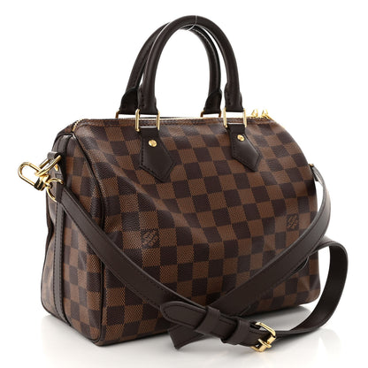 Louis Vuitton Damier Ebene Speedy Bandouliere 25 3 of 9
