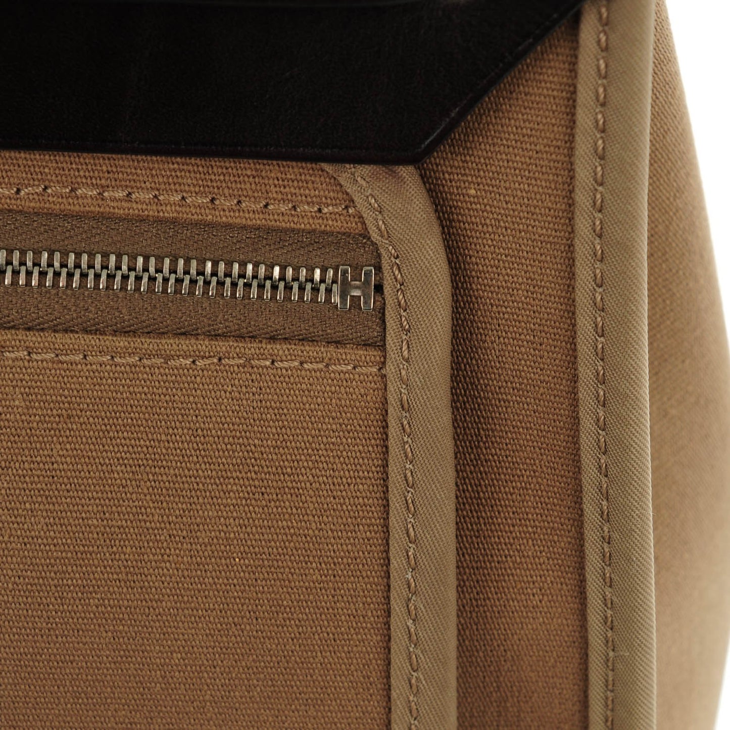 Vache Hunter Toile Herbag Zip 31 PM Etoupe Ebene