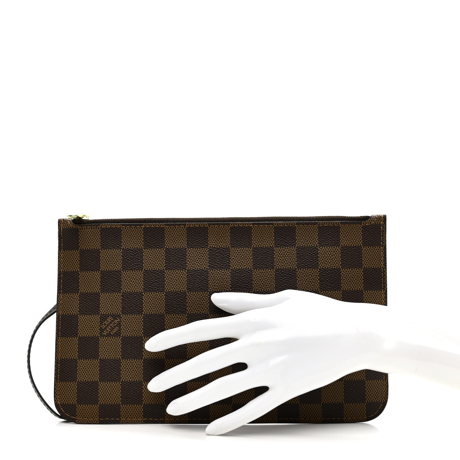Louis Vuitton Damier Ebene Neverfull MM GM Pochette 2 of 6