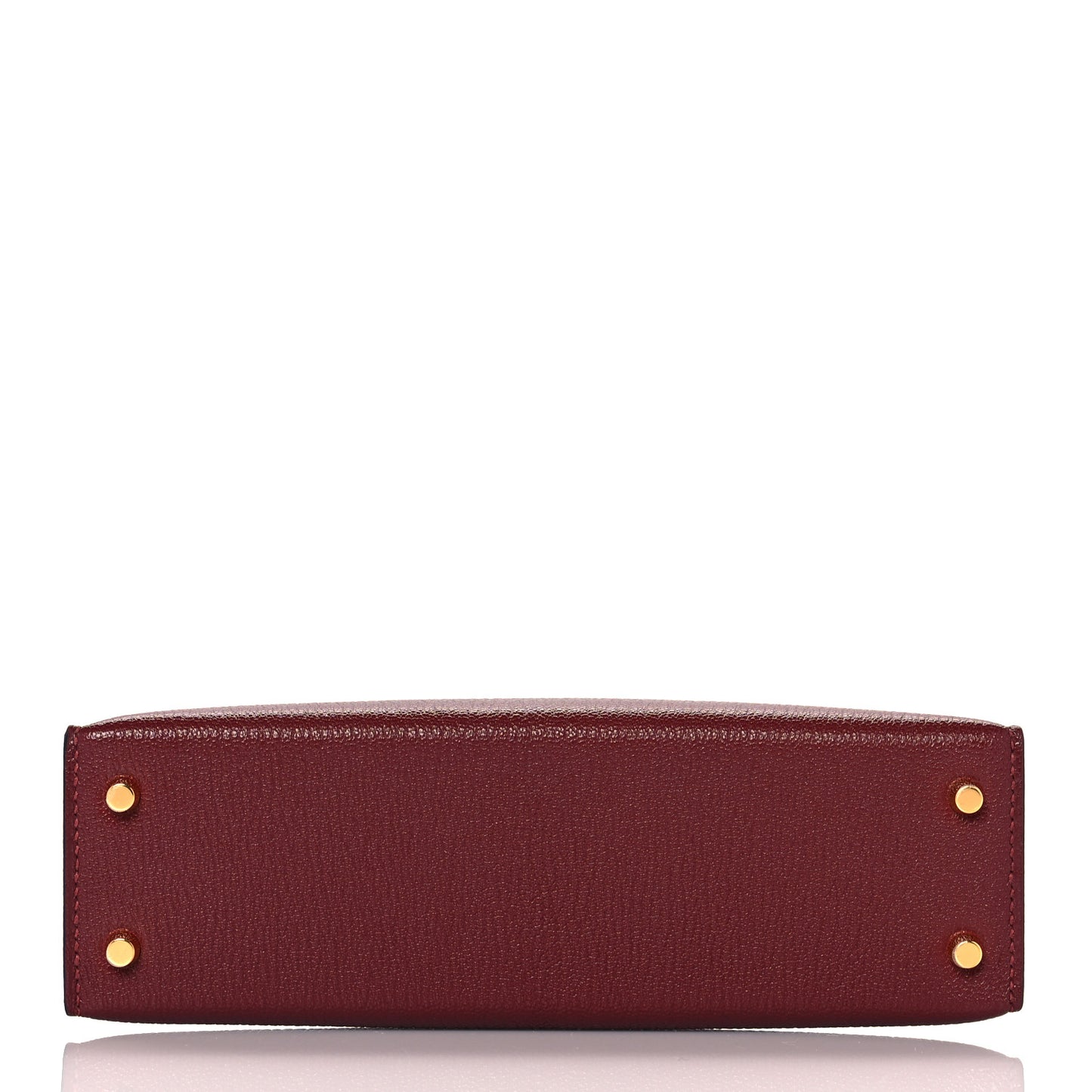 Chevre Chamkila Mini Kelly Sellier 20 Rouge H