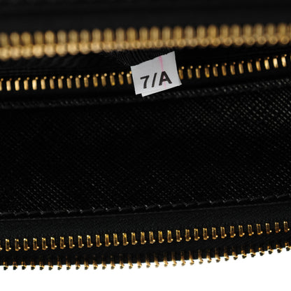 Prada Saffiano Large Galleria Double Zip Tote Black 8 of 9