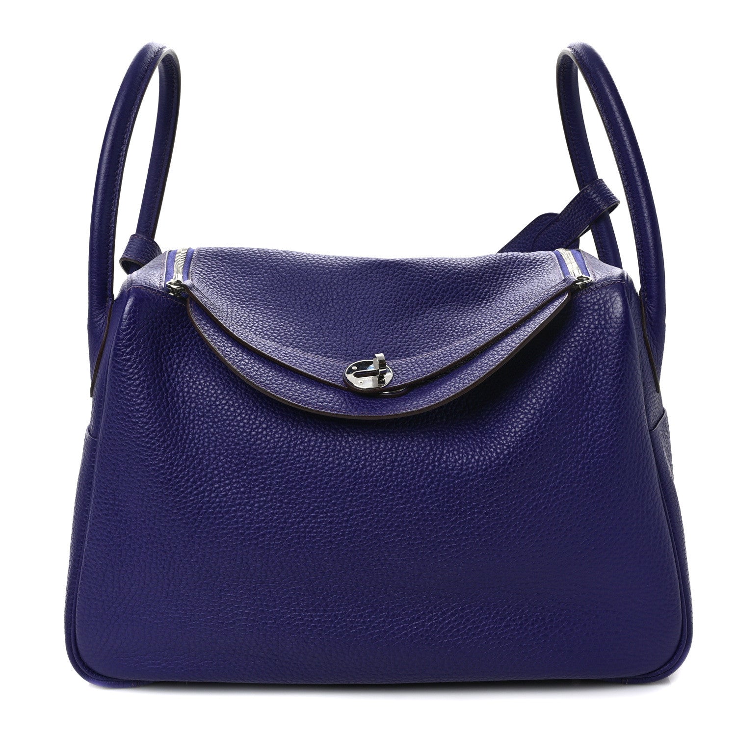 Hermes Taurillon Clemence Lindy 34 Iris 1 of 16