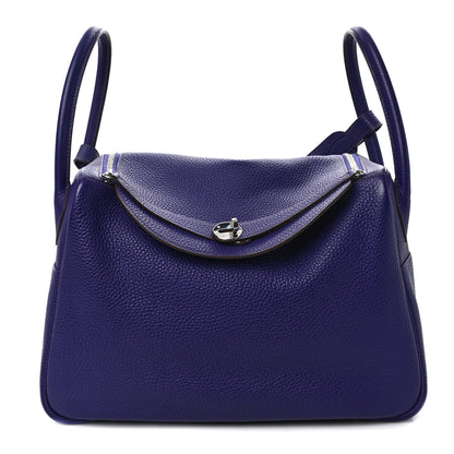 Hermes Taurillon Clemence Lindy 34 Iris 1 of 16