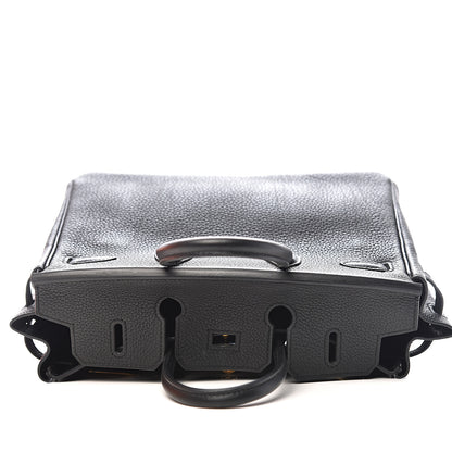 Hermes Togo Birkin 25 Black 26 of 35