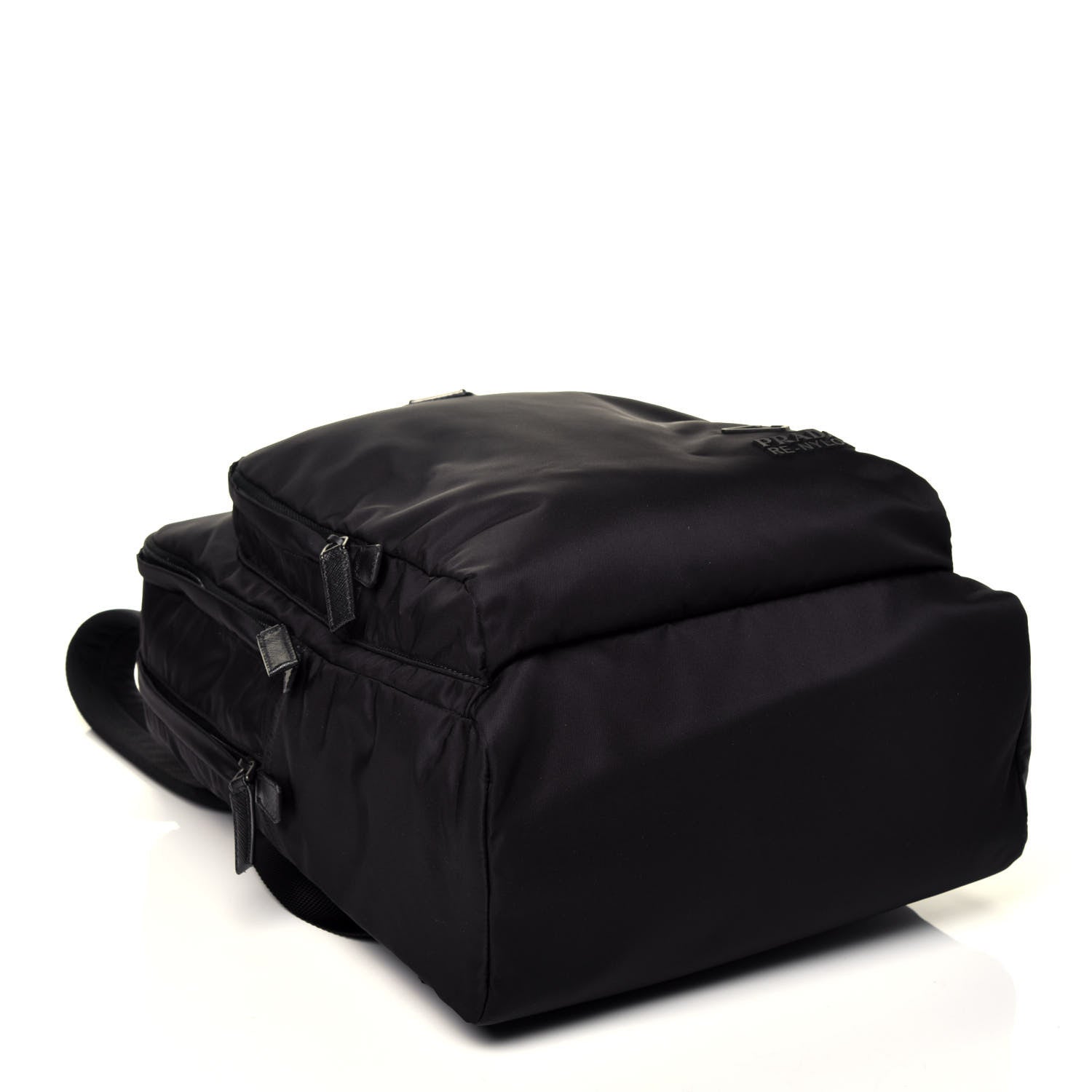 Prada Re-Nylon Saffiano Mens Backpack Black 4 of 9