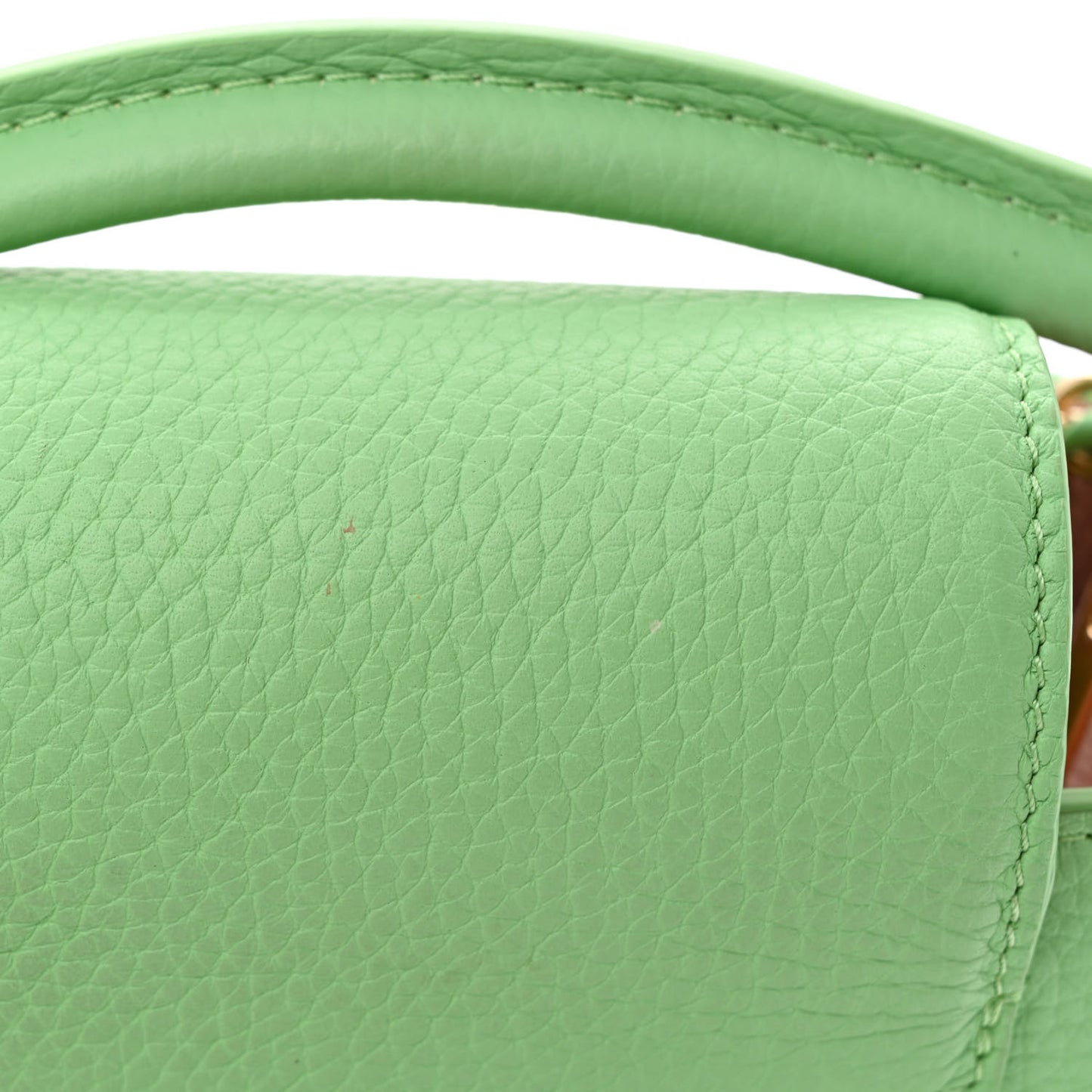Taurillon Mini Capucines Vert Pomme