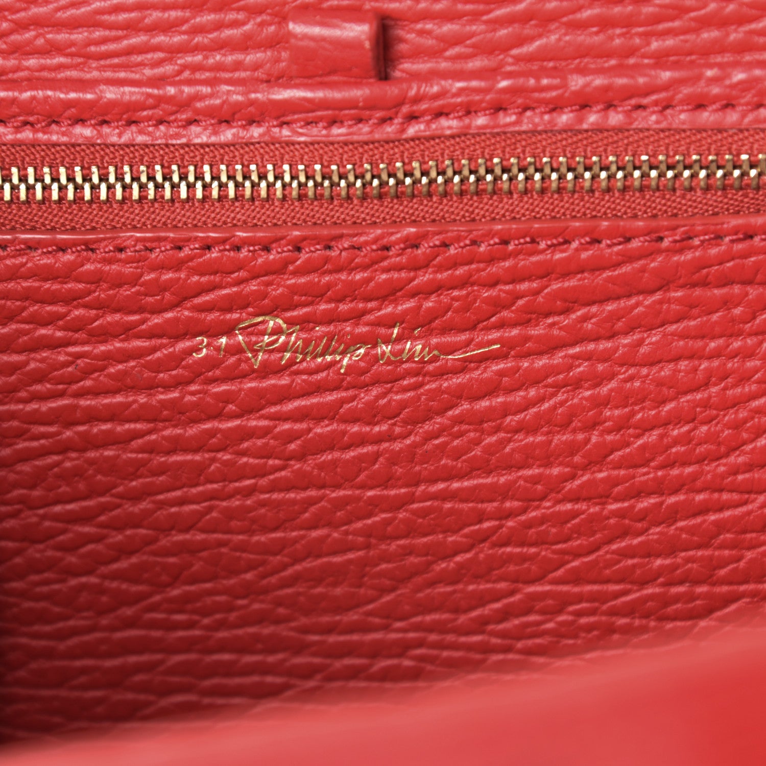 3.1 Phillip Lim Textured Calfskin Mini Pashli Satchel Red 5 of 12