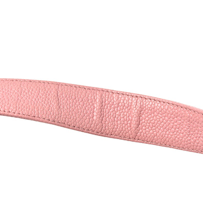 Chanel Caviar Quilted Petit Shopping Tote PST Pink 29 of 30