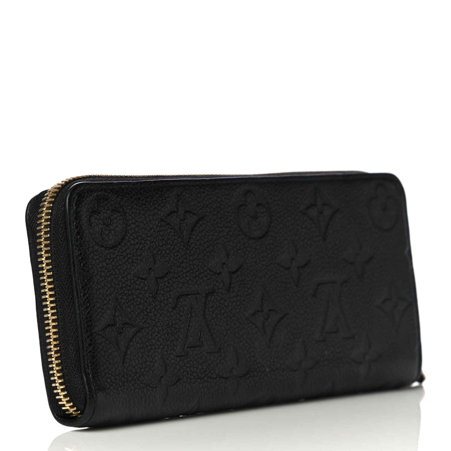 Louis Vuitton Empreinte Clemence Wallet Black 3 of 11