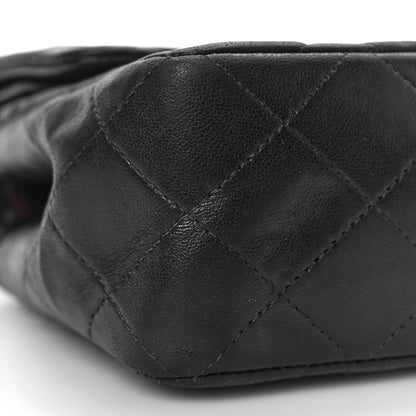 Chanel Lambskin Quilted Small Double Flap Black 8 of 12