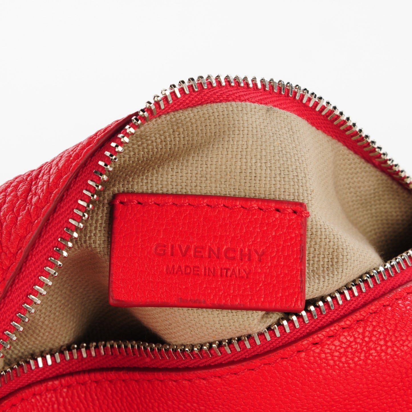 Sugar Goatskin Pandora Wristlet Red
