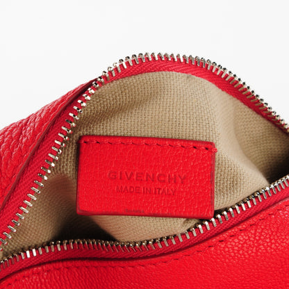 Givenchy Sugar Goatskin Pandora Wristlet Red 6 of 7