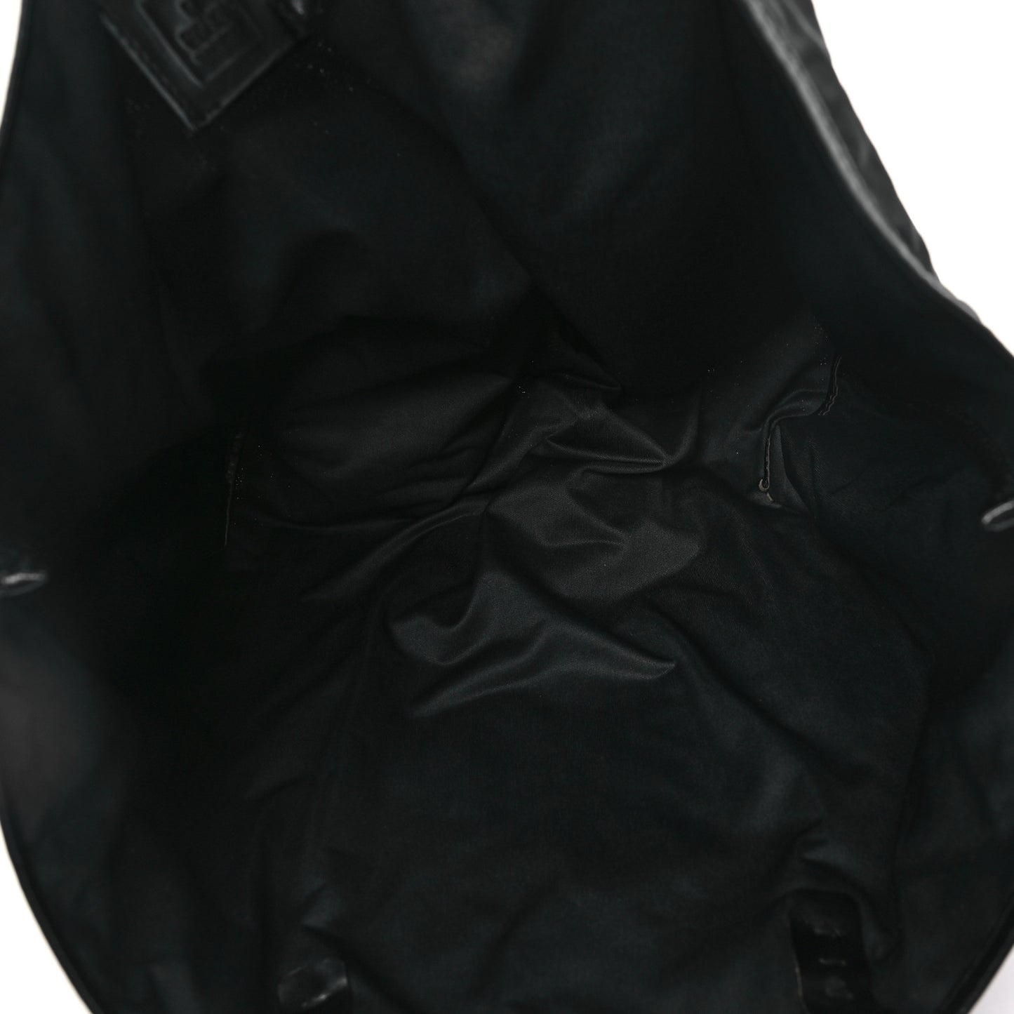 Nylon Zucca Medium Roll Tote Black