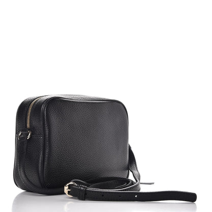 Gucci Pebbled Calfskin Small Soho Disco Bag Black 3 of 7