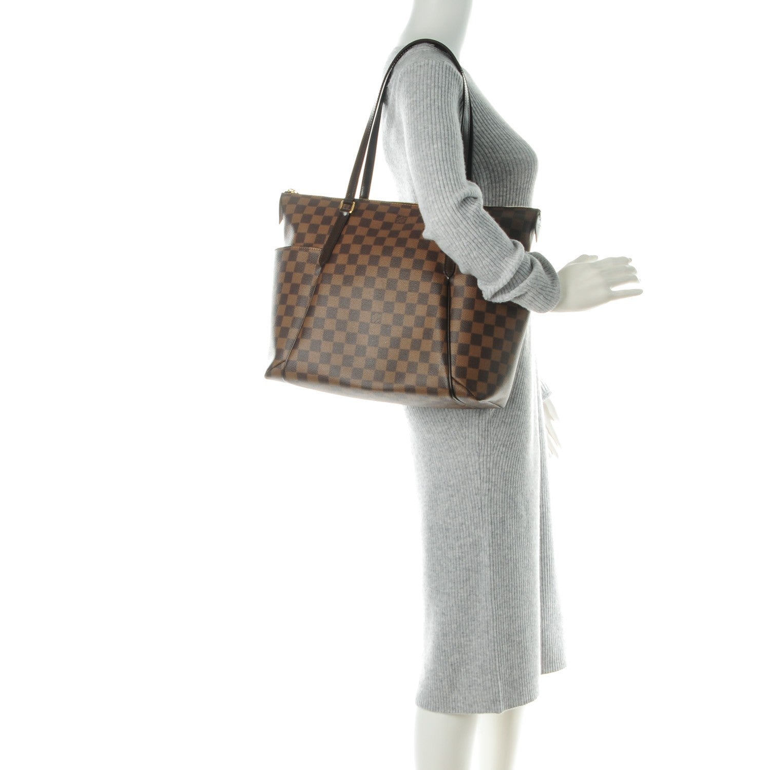 Louis Vuitton Damier Ebene Totally MM 2 of 8