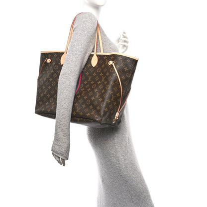 Louis Vuitton Monogram My LV Heritage Neverfull GM Vert Anglais Fuchsia 2 of 11