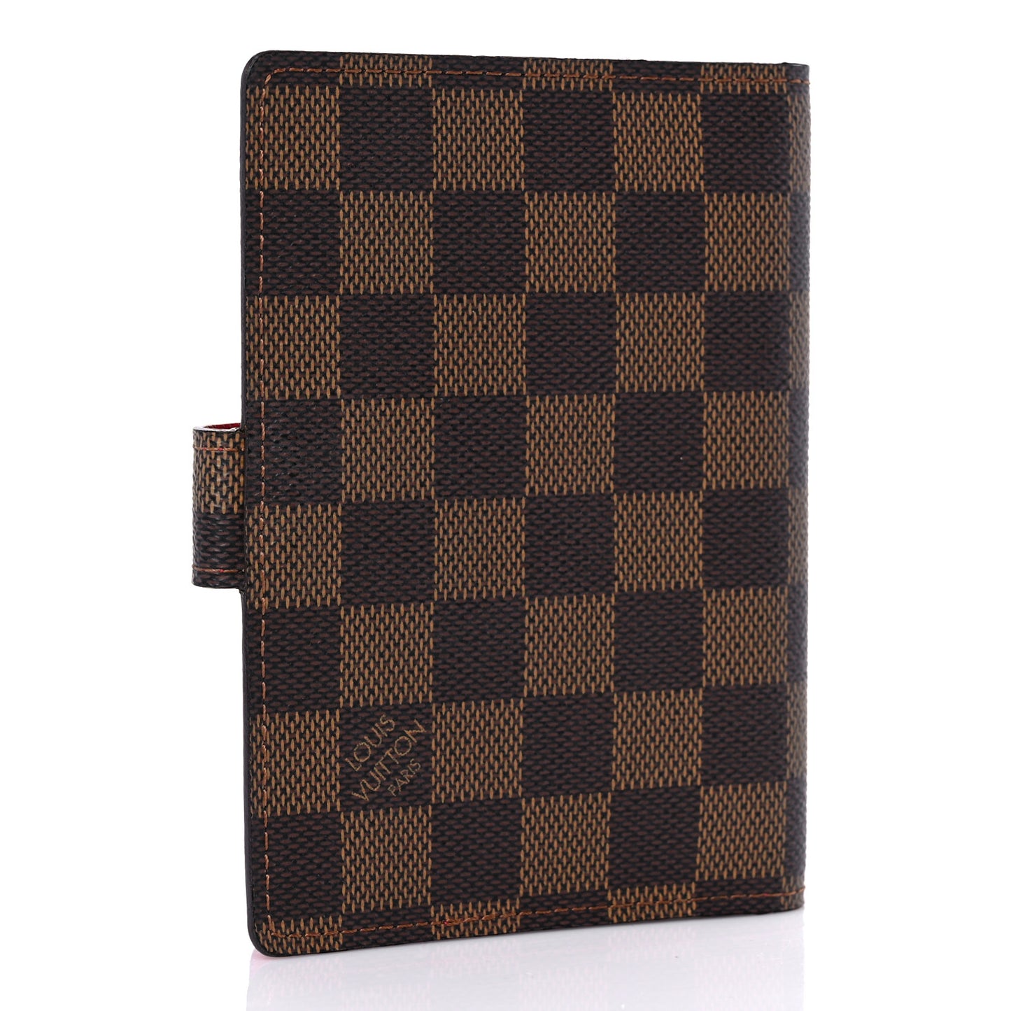 Damier Ebene Koala Small Ring Agenda Cover Red