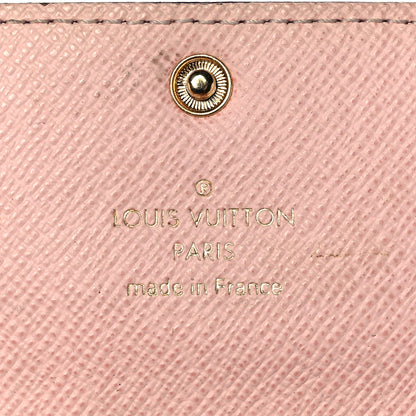 Louis Vuitton Damier Ebene Multicles 6 Key Holder Rose Ballerine 6 of 11