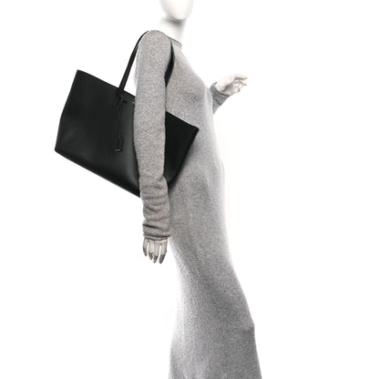 Saint Laurent Calfskin Large Shopping Tote Black 3 of 11