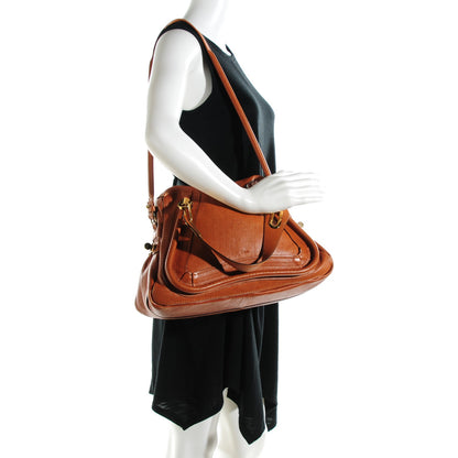 Chloe Calfskin Medium Military Paraty Caramel 5 of 8