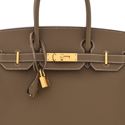 Hermes Epsom BIRKIN 30 Etoupe 8 of 11
