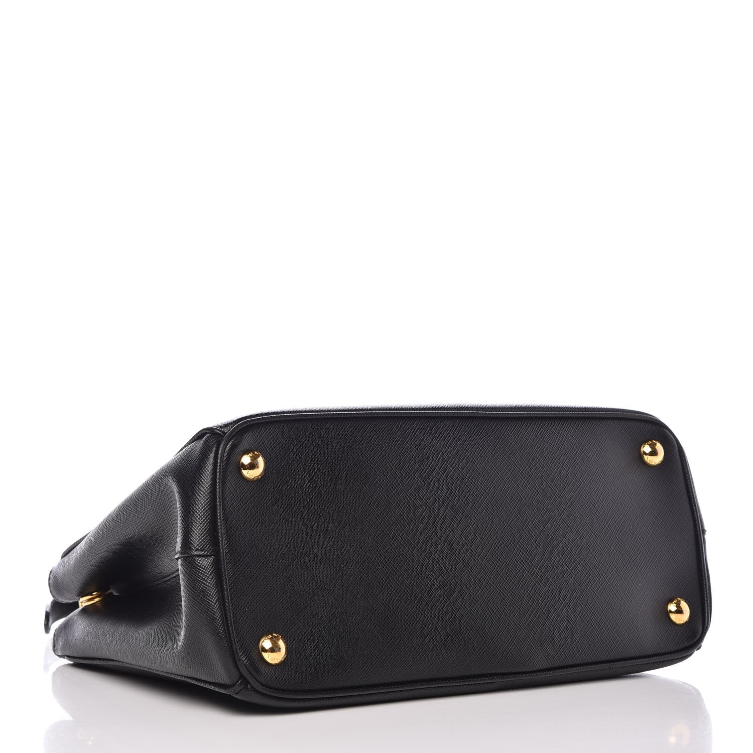 Prada Saffiano Small Galleria Double Zip Tote Black 5 of 10