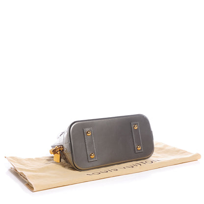 Louis Vuitton Vernis Alma BB Gris Art Deco 7 of 8