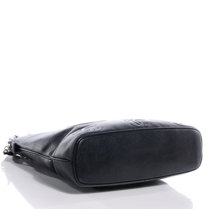 Chanel Caviar CC Shoulder Bag Navy Blue 4 of 8