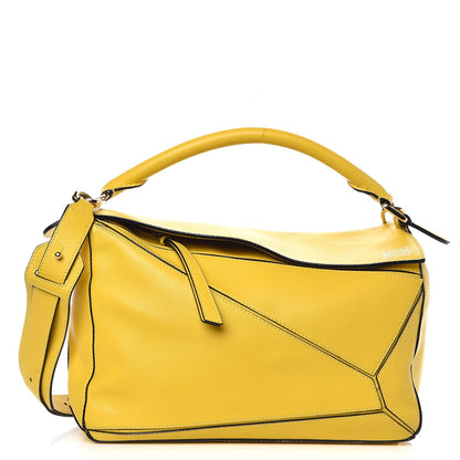 Loewe Calfskin Medium Bag Yellow 1 of 14