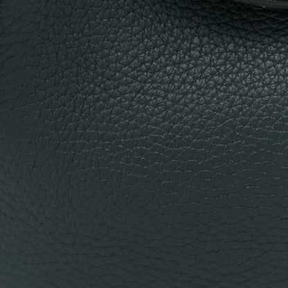 Hermes Taurillon Clemence Mini Lindy 20 Vert Cypress 8 of 14