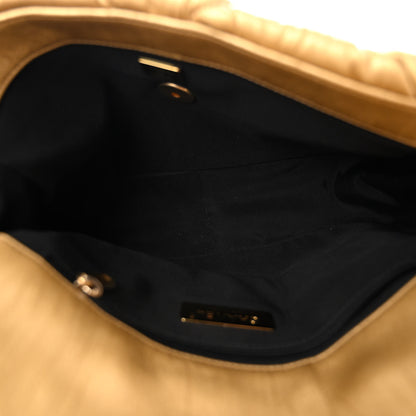 Chanel Iridescent Lambskin Quilted Medium Chanel 19 Flap Golden 5 of 10