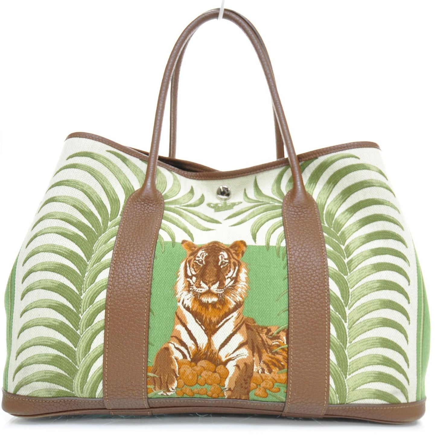 Toile Negonda Leather Tigre Royale Garden Party 35