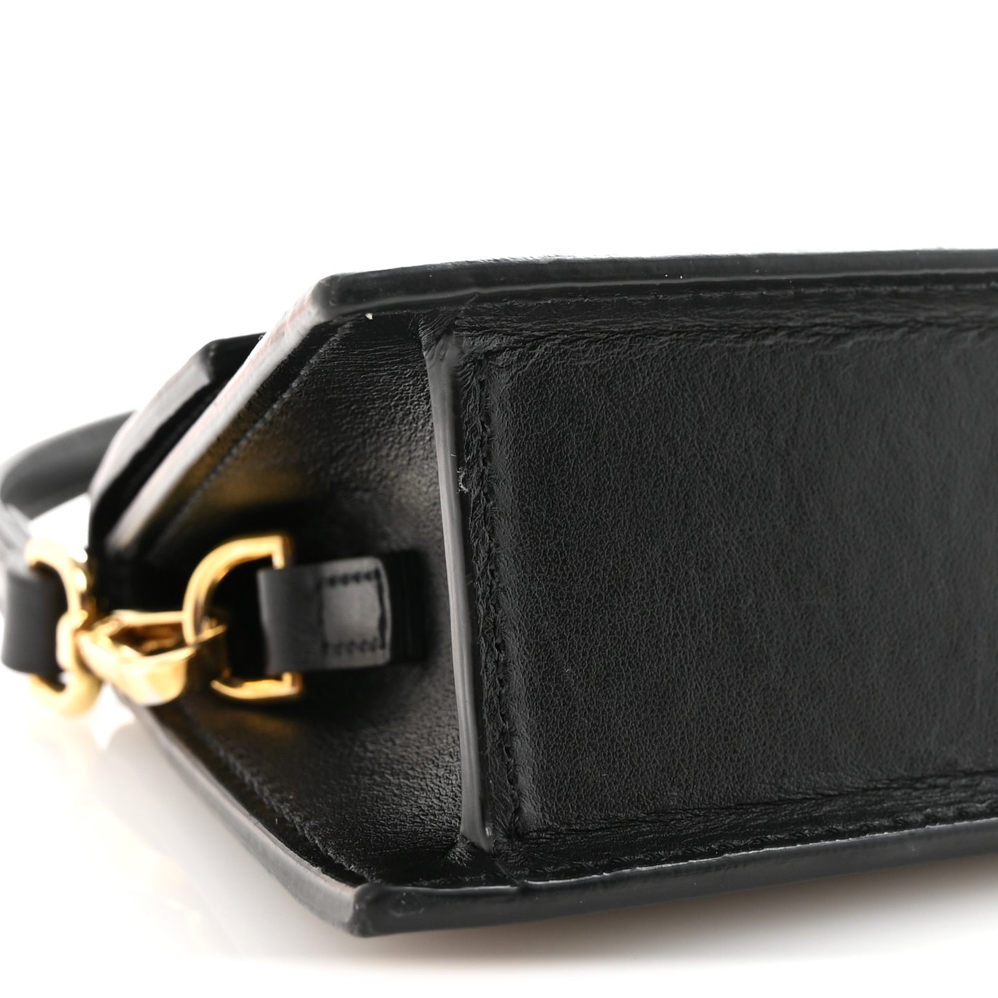 Smooth Calfskin Le Chiquito Long Black