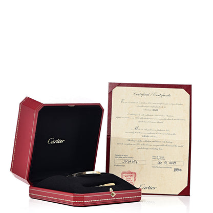 Cartier 18K Yellow Gold Small LOVE Bracelet 16 6 of 6