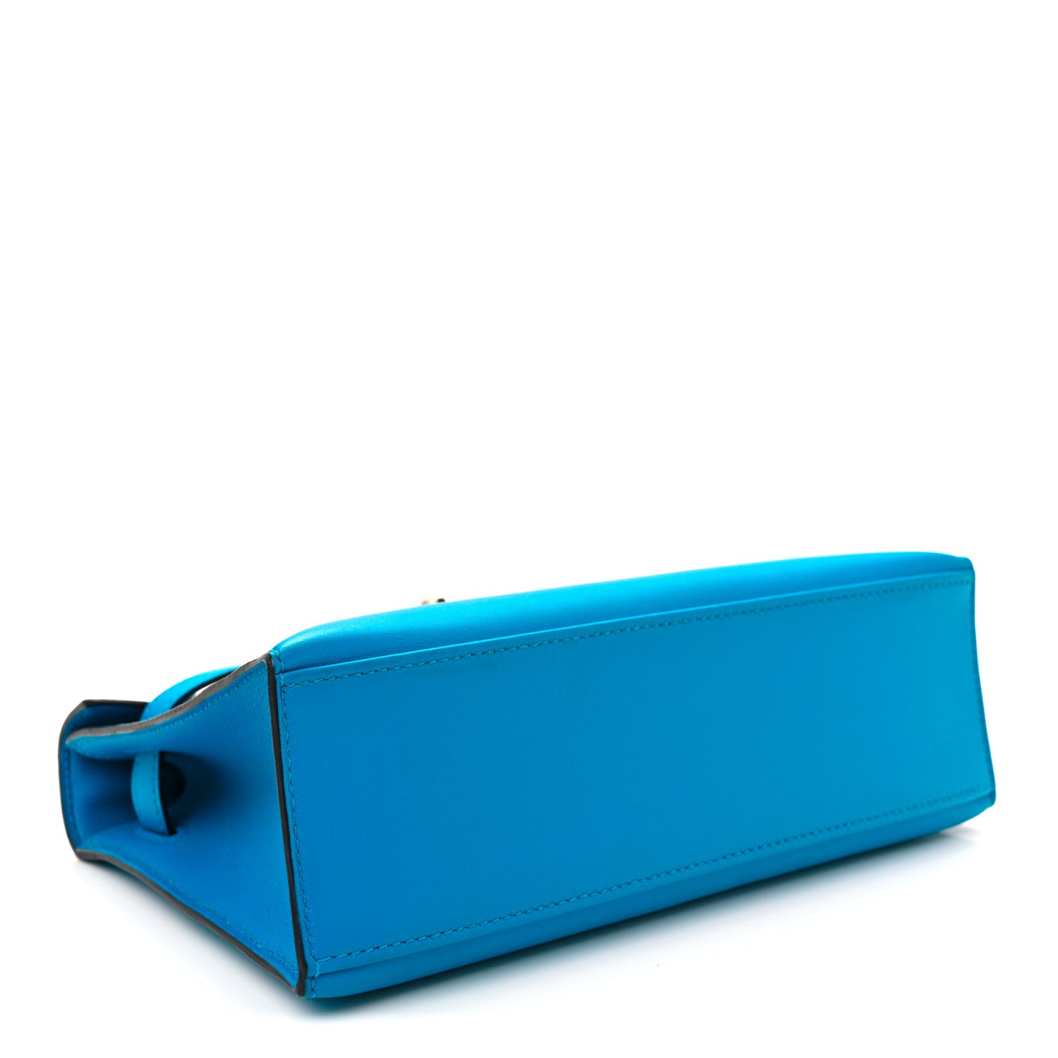 Hermes Swift Kelly Pochette Clutch Bleu Frida 5 of 12