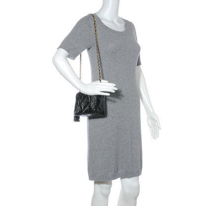 Chanel Patent Tassel Small Camera Case Black 2 of 8