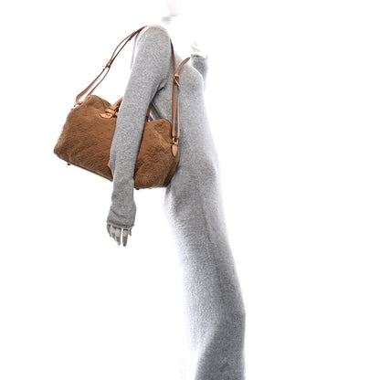 Louis Vuitton Denim Monogram Stone Speedy Bandouliere 35 Caramel 2 of 13