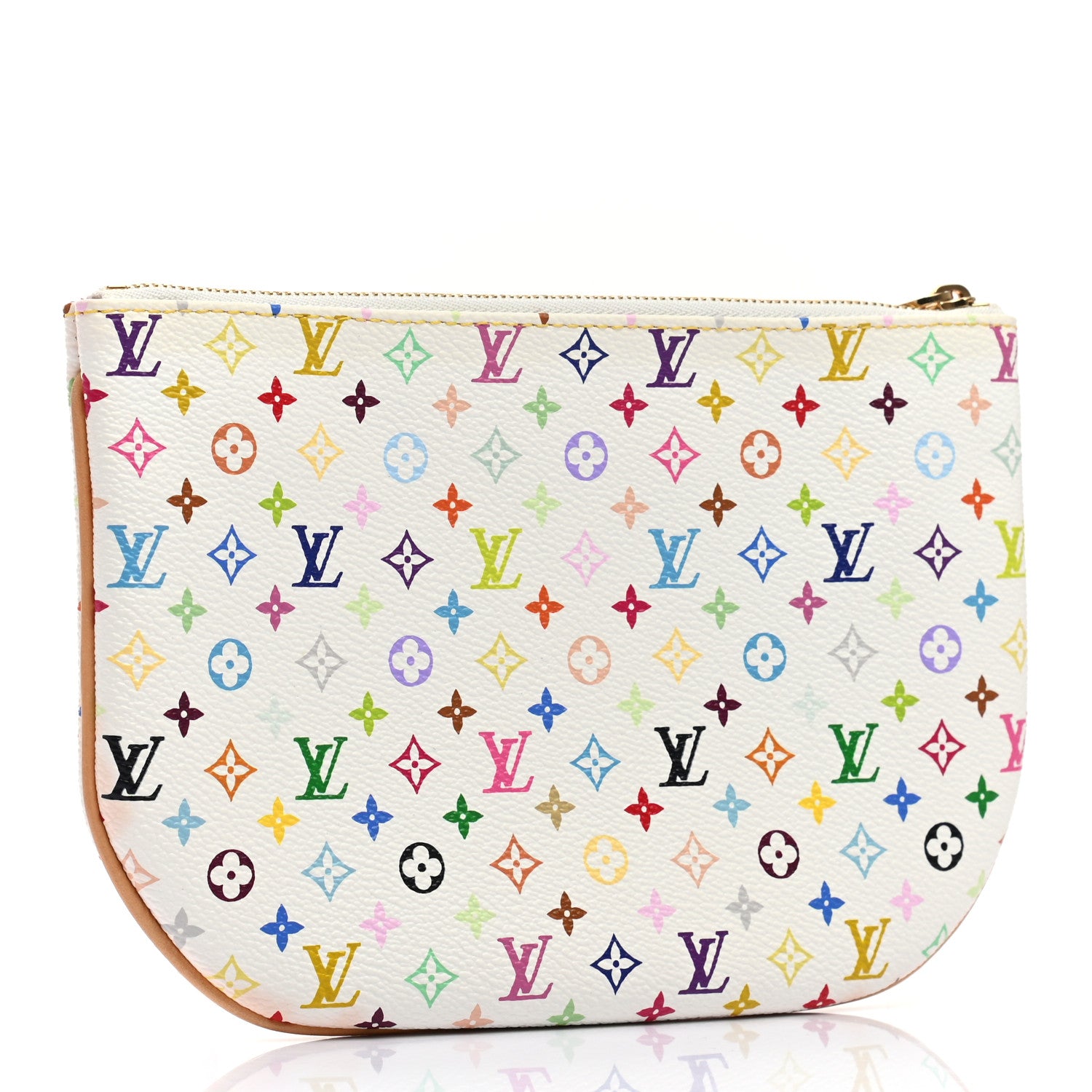 Louis Vuitton Monogram Multicolor Pochette Plate GM White 3 of 11